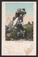 Alpinism, Mountaineering, Climbing - Kraxentrager Backpack Carrier, Year 1900 - Bergsteigen