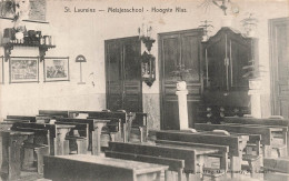 BELGIQUE - St Laureins - Meisjesschool - Hoogste Klas - Gernaey - Oblit 1911 - Chaise - Pot - Carte Postale Ancienne - Sint-Laureins