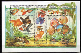 Czech Republic 2003 Aquarium Fish.Fishes. MNH** - Neufs