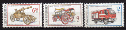 Czech Republic 2003 Old Fire Department Vehicles. MNH** - Neufs