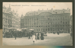 BRUXELLES       GRAND'PLACE     MAISON DES CORPORATIONS - Places, Squares