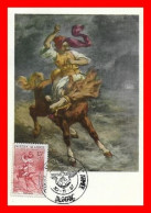 3 CPSM/gf ALGERIE. Pour Les œuvres Sociales De L'armée. Série Complète 1er Jour Du 30/11/1957 Sur Carte..*18792 - Briefmarken (Abbildungen)
