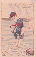 XAVIER SAGER LES BAIGNEUSES LE CRABE ENTREPRENANT 1917 - Sager, Xavier