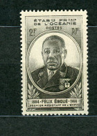 OCEANIE - FÉLIX ÉBOUÉ  - N°Yt 180 ** - Neufs