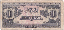 Malaya. 1 Dollar 1942 MS. KM M5c. The Japanese Government. - Other - Asia