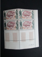 Bloc Daté 1961 - 4 Timbres République Du Sénégal  - 26 Juin 1961 Fondation D'air Afrique - Poste Aérienne - Sénégal (1960-...)