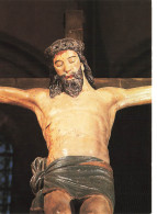 FRANCE - Cluny - Bourgogne Du Sud - Eglise N D De Cluny XIIIe Siècle - Christ En Bois Polychrome  - Carte Postale - Cluny