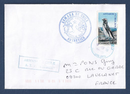 Chili - Lettre - Armada De Chile - Antartica - 2001 - Chili