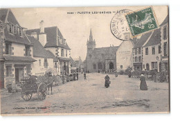 CPA 22 Plestin Les Greves La Place - Plestin-les-Greves