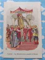 CHROMO DIDACTIQUE DRAGEES TERKAL MONAL PRIERE D'UN ENFANT POUR SES PARENTS PAQUES LA BENEDICTION PAPALE  A ROME - Otros & Sin Clasificación
