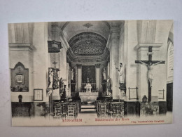 (J) ZINGEM BINNENZICHT KERK TYPE MARCOVICI  MOOI  ZICHT - Zingem
