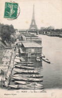 Paris * 15ème * La Seine à Grenelle * Bateau Lavoir * Tour Eiffel - Paris (15)