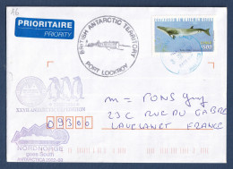 Chili - Lettre - British Antarctic Territory - Port Lockrav - Nordnorge - Goes South Antarctica - 2002 - Chili