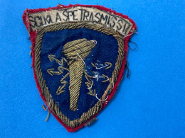 TOPPA -PATCH SCUOLA SPECIALISTI TRASMISSIONI - REGIO ESERCITO. - Other & Unclassified