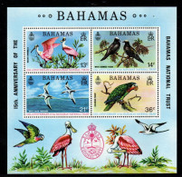 Bahamas 1974 - Mi.Nr. Block 11 - Postfrisch MNH - Tiere Animals Vögel Birds - Autres & Non Classés