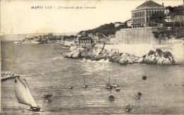 CPA Marseille Promemade De La Corniche - Endoume, Roucas, Corniche, Strände