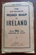 Carte Routière Toilée - Road Map Of Ireland, Route Guide And Atlas - Published By Geographia Ltd - Roadmaps