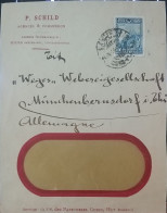 Turkey Germany 1926 P.Schild Cover Sent Fromİstanbul To Münich Rare Item. - Lettres & Documents