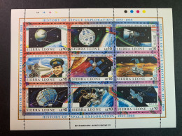 Sierra Leone 1989, Space Exploration, MNH - Sierra Leone (1961-...)