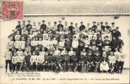 CPA Militaria La Valbonne 26 Mai 1907 Ecole D'application De Tir 2eme Cours Des Sous Officiers - Uniforms