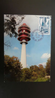 Carte Maximum Card Tour Hertzienne De Telecommunications Chennevières 94 Val De Marne 1978 - Télécom