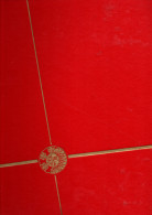 ALBUM POUR FDC COULEUR ROUGE - Reliures Et Feuilles