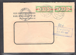 DDR. ZKD-Brief Mit  MeF. Mi.-Nr. 30 II P - Sonstige & Ohne Zuordnung