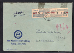 DDR. ZKD-Brief Mit  MeF. Mi.-Nr. 28 HP - Sonstige & Ohne Zuordnung