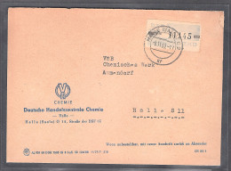 DDR. ZKD-Brief, EF. Mi.-Nr. 26 V - Sonstige & Ohne Zuordnung