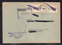 DDR. ZKD-Brief, MeF. Mi.-Nr. 26 V - Sonstige & Ohne Zuordnung