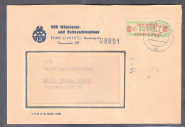 DDR. ZKD-Brief Mit  EF. Mi.-Nr. 31 I E - Sonstige & Ohne Zuordnung