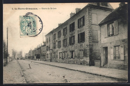 CPA La Barre-Ormesson, Route De St-Leu - Autres & Non Classés