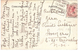 MONTE-CARLO LE CASINO ANNULLO TARGHETTA 1928 - Covers & Documents