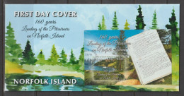 Norfolk Island 2016 160 Years Landing Of Pitcairners FDC - Ile Norfolk