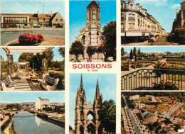 02 - Soissons - Multivues - CPM - Voir Scans Recto-Verso - Soissons