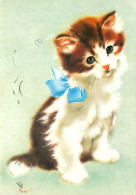 Animaux - Chats - Dessin - Illustration - CPM - Voir Scans Recto-Verso - Cats