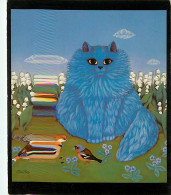 Animaux - Chats - Dessin - Illustration De Kathia Berger - Bodo Im Maiglockchenfeld. 1981 - Edition Cicero - Art Admira - Cats