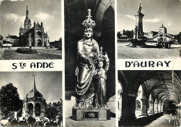 56 - Sainte Anne D'Auray - Multivues - CPSM Grand Format - Etat Carte Très Abimée Sur La Droite - Voir Scans Recto-Verso - Sainte Anne D'Auray