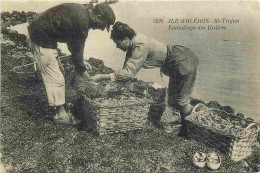 Reproduction CPA - 17 Ile D'Oléron - St Trojan - Emballage Des Huitres - CPM Format CPA - Voir Scans Recto-Verso - Ile D'Oléron