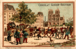 CHROMO CHOCOLAT GUERIN BOUTRON LE CHARIOT POUR ARBRES - Guerin Boutron