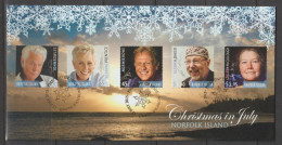 Norfolk Island 2015 Christmas In July FDC - Ile Norfolk