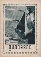 * QUADERNO FASCISTA - Marina Italiana - E' L'ora Dell'Alza Bandiera.. - Manuscripts