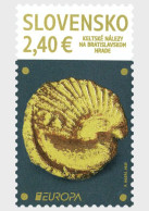 Slovakia 2025 EUROPA - Celtic Findings At Bratislava Castle 1v MNH - Archéologie