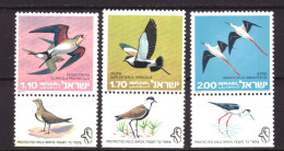 Israel 652 T/m 654 MNH ** Birds Nature Animals (1975) - Neufs (avec Tabs)