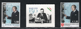 2024 Italia, Vaticano, Smom, Guglielmo Marconi - MNH** - Emissions Communes