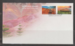 2019 Norfolk Island Phillip Island Landscapes FDC - Ile Norfolk
