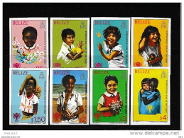 A07989)Kinder: Belize 475 - 482 B** - Autres & Non Classés