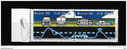 A07903)Brasilien 2358 - 2359 Paar** - Neufs