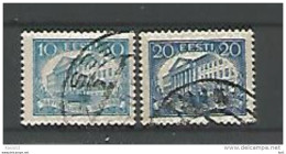 A00480)Estland 95 + 97 Gest. - Estonie