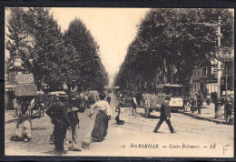 Marseille Cours Belsunce. Trés Animée. 1914 - Canebière, Stadtzentrum